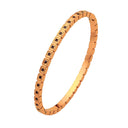 European and American INS-style Fashion Bracelet, Square Checkered Zircon Bangle, Colored Full-Zircon Fine Stainless Steel Bracelet for Women