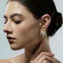 Princess of the Radiant Sea Earrings - Vintage Elegant Statement Pearl Jewelry for Women, Niche Design Luxury Gift Accessory