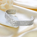 Wholesale European & American New Style Open Oil-Pressure Bracelets - Irregular V-Shape, Unique Niche Design, Exquisite C-Shape