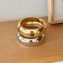 Minimalist Shiny Alloy Bracelet - Irregular Personalized Line Design, Fashion Hot-Selling Wristband