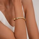New Fashion Irregular Geometric Shiny Bracelet for Women - Minimalist, Elegant, High - End Sense Wristband