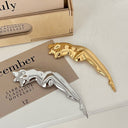 Hot-Selling High-End Exquisite Stainless Steel Polished Metal Human Sculpture Brooch - Women's Fashionable Suit Boutonniere Pin Wholesale