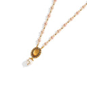 Niche Gold-Tone Cameo Jewelry Set - Retro Elegant Design, Statement Jewelry for Women