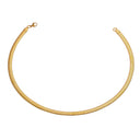 INS Vibe 18K Gold-Plated Titanium Steel Necklace - Minimalist Retro Gold Collarbone Chain, Fashion Versatile Jewelry