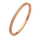 European and American INS-style Fashion Bracelet, Square Checkered Zircon Bangle, Colored Full-Zircon Fine Stainless Steel Bracelet for Women