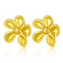 European and American Style Cross-Border Best-Selling Polished Petal Flower Rings: Stainless Steel Index Finger Rings for Women, Titanium Steel Hand Accessories