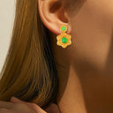 Color-Retaining Stainless Steel Jewelry Accessories, Cat's Eye Spacer Beads & Imitation Jadeite Luck-Transferring Beads, Handmade DIY for Bracelets and Necklaces