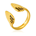 Retro-Chic High Color-Retention Open Ring - Stainless Steel Premium Fashion