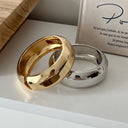 Minimalist Shiny Alloy Bracelet - Irregular Personalized Line Design, Fashion Hot-Selling Wristband