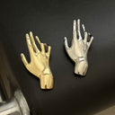 Statement Exaggerated Polished Brooch - High-End Small Suit Pin, Versatile Scarf Shawl Buckle Corsage