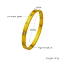 Fashion Versatile Star Bracelet - Stainless Steel & Titanium Steel Zircon-Embedded Elegant Bangle for Women