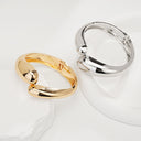 Vintage Spring - Clasp Open - Style Bracelet, Personalized Large and Small Water - Drop Embracing Wristband Jewelry for Women