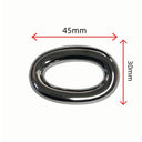 Irregular O-shaped Titanium Steel Brooch - Niche, Exaggerated and Personalized Design Corsage, Fashionable and Elegant, Light Luxury High-end Accessory