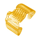 Wholesale New Arrival V-Shape & C-Shape Bangle - Oil-Pressed Open Niche Design for Women