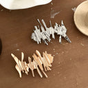 Retro Electrocardiogram Brooch for Women - Niche INS - Style, Personalized, Versatile with Fashionable Clothing, Elegant Gold Pin, Suit Boutonniere