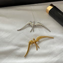 Best - Selling Swallow Brooch - High - End Fashion, Versatile for Clothing Matching, Stainless Steel Pin