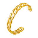 Unique Design Exaggerated Wide Chain Bracelet - New Titanium Steel Stainless Steel Open Cuff for Euro-American Cross Border