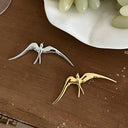 Best - Selling Swallow Brooch - High - End Fashion, Versatile for Clothing Matching, Stainless Steel Pin
