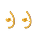 Cross-Border Tassel Chain Earring Set, Layered Studs & Punk-Inspired Earrings, Retro Fashion High-End Accessories