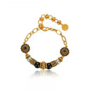 Artisan Crafted Vintage Gold & Black Bohemian Jewelry Collection - Unique Ethnic-Inspired Necklaces, Bracelet, Earrings for Fashion-Forward Women