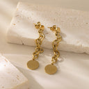 Wholesale High-Aesthetic Stud Earrings - Niche Retro INS Style Jewelry, Light Luxury Versatile High-End Fashion Earrings for Women