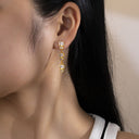 Direct from Manufacturer: Stainless Steel Long Teardrop Earrings - Non-Fading, Light Luxury, Stylish & Versatile Ear Hooks for Wholesale