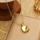 INS Vibe High-End Stainless Steel Necklace - Irregular Collarbone Chain with Sparkling Heart Zircon Pendant