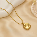 INS Vibe High-End Stainless Steel Necklace - Irregular Collarbone Chain with Sparkling Heart Zircon Pendant