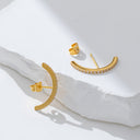 Cross-Border Tassel Chain Earring Set, Layered Studs & Punk-Inspired Earrings, Retro Fashion High-End Accessories