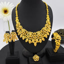 Middle East Dubai Elegant Jewelry Set