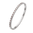 European and American INS-style Fashion Bracelet, Square Checkered Zircon Bangle, Colored Full-Zircon Fine Stainless Steel Bracelet for Women