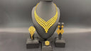 Wholesale 24K Gold Bridal Jewelry 4-Piece Set for Nigeria & Dubai, Necklace Earrings Bracelet Ring
