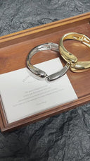 Vintage Spring - Clasp Open - Style Bracelet, Personalized Large and Small Water - Drop Embracing Wristband Jewelry for Women