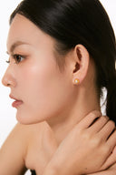 Niche Brushed Starburst 925 Sterling Silver Studs - Zircon-Inlaid Minimalist Earrings, Elegant Statement Jewelry for Women