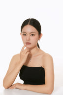 Niche C-Hoop Sterling Silver Earrings Set - Zircon Accent Gold-Tone Design, Minimalist Luxury Statement Jewelry for Women