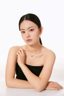 Niche Carnelian Sterling Silver Jewelry Set - Gold-Tone Pearl-Accented Necklace, Earrings, and Ring, Vintage Statement Jewelry for Women