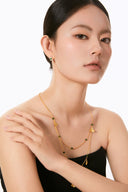 Niche Emerald Starburst Sterling Silver Earrings - Two-Tone Zircon Design, Vintage Statement Jewelry for Women