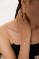 Niche Sunburst Shell Sterling Silver Earrings - Gold-Tone Vintage Design, Statement Jewelry for Women