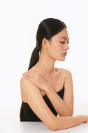 Niche Polished Sterling Silver Ring - Gold-Tone Minimalist Wedding Design, Timeless Statement Jewelry for Women