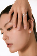 Niche Filigree Deer Sterling Silver Ring - Nature-Inspired Minimalist Design, Statement Jewelry for Women