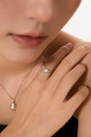 Niche Filigree Deer Sterling Silver Ring - Nature-Inspired Minimalist Design, Statement Jewelry for Women