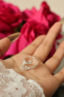 Niche Filigree Deer Sterling Silver Ring - Nature-Inspired Minimalist Design, Statement Jewelry for Women