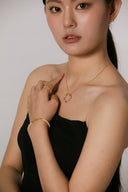 Niche Filigree Leaf Sterling Silver Ring - Diamond-Accented Gold-Tone Vintage Design, Luxe Statement Jewelry for Women