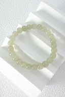 Niche Jade Sterling Silver Bracelet - Minimalist Chinese Design, Lucky Statement Jewelry for Women