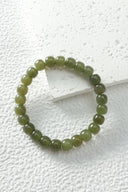 Niche Jade Sterling Silver Bracelet - Minimalist Chinese Design, Lucky Statement Jewelry for Women